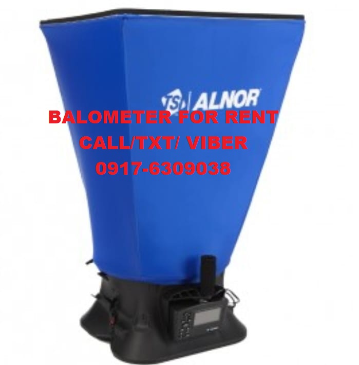 Balometer for Rent - Philippines | Quezon City