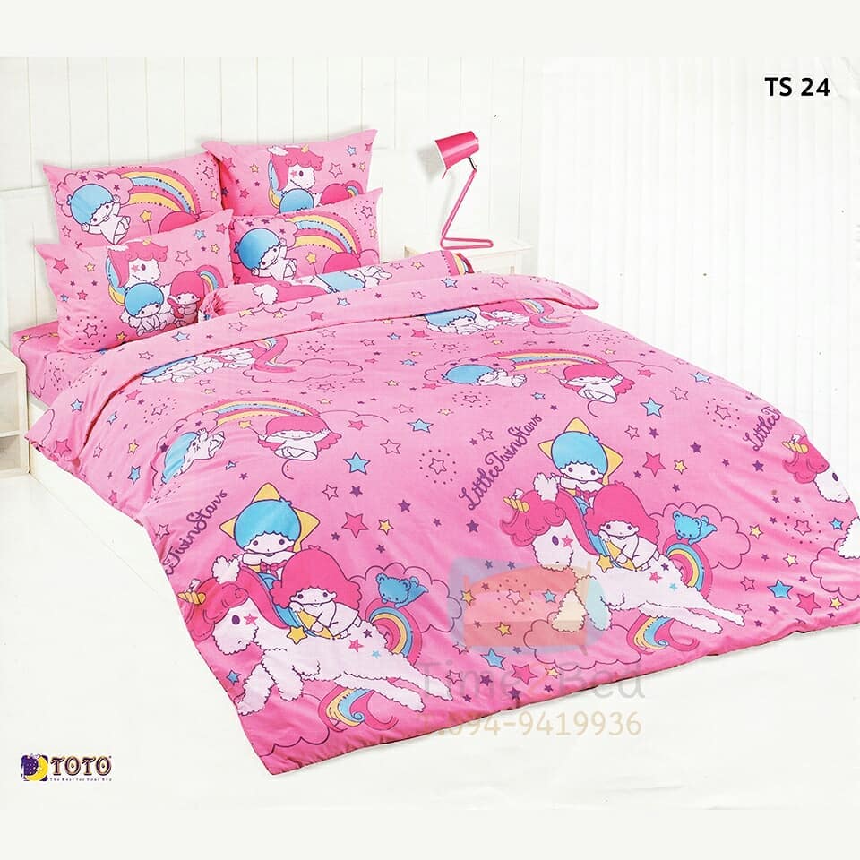 Time2Bed - ชุดเครื่องนอนโตโต้ลาย Little Twin Stars...