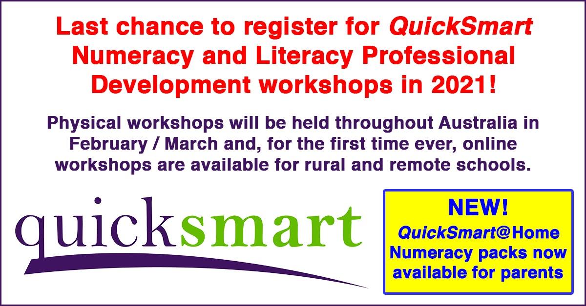 QuickSmart - QuickSmart is an Australian evidence-based Numeracy and ...