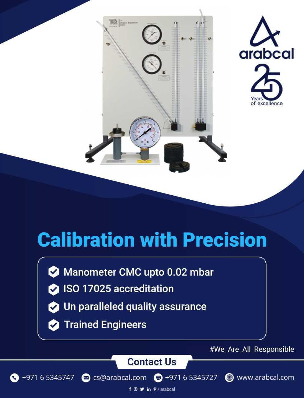 Arabcal - Manometers are widely used in an array of industrial ...