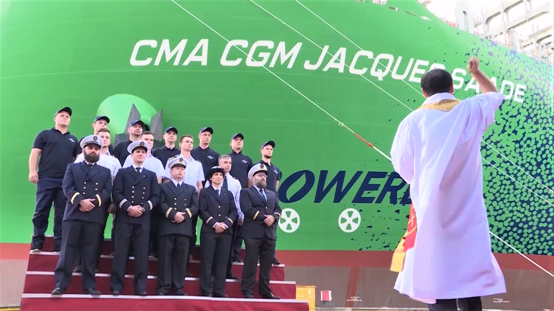 CMA CGM GROUP (Official) - The CMA CGM Jacques Saadé, flagship of our ...