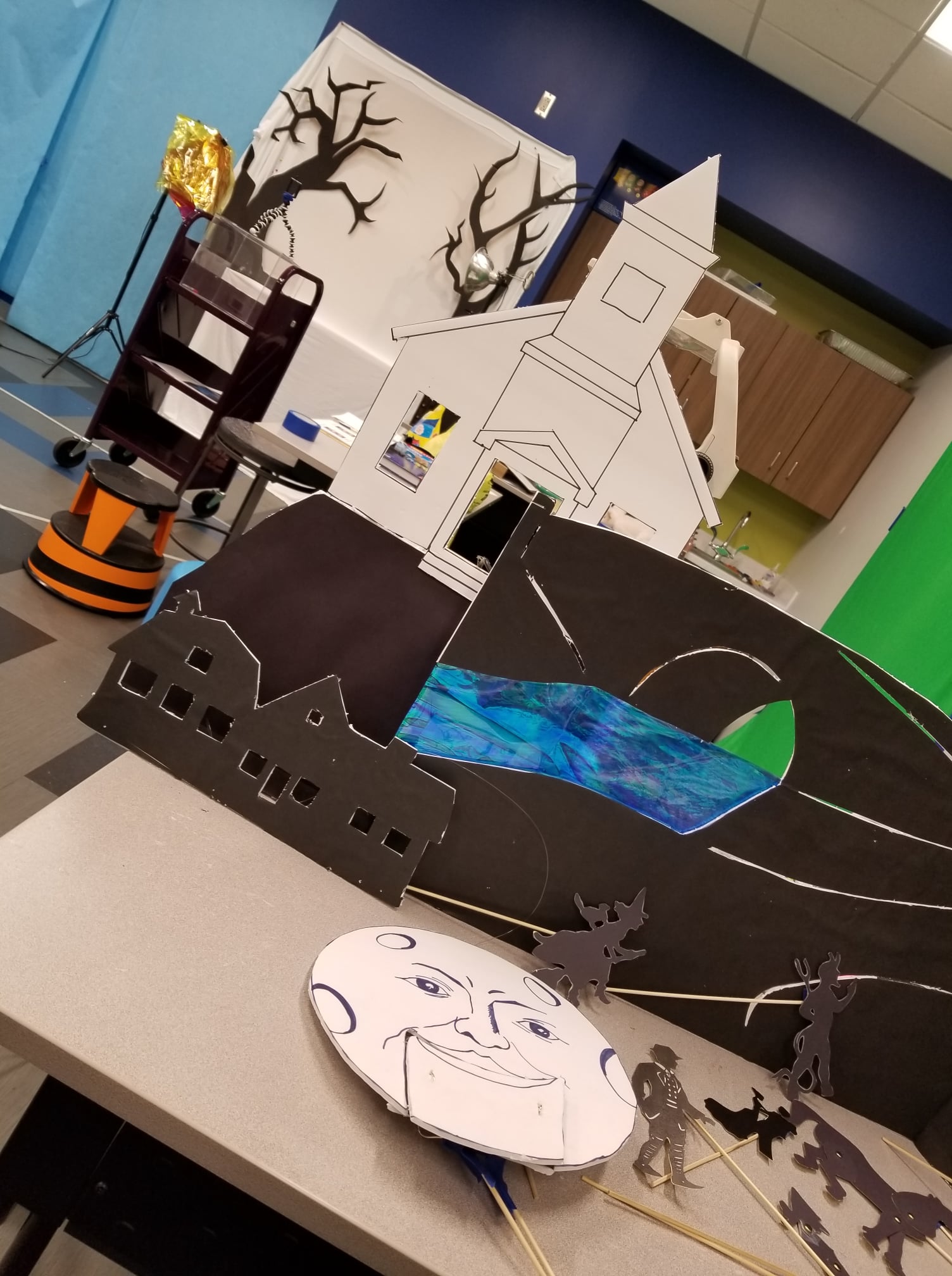 Here are some behind the scenes... - Crown Point Library