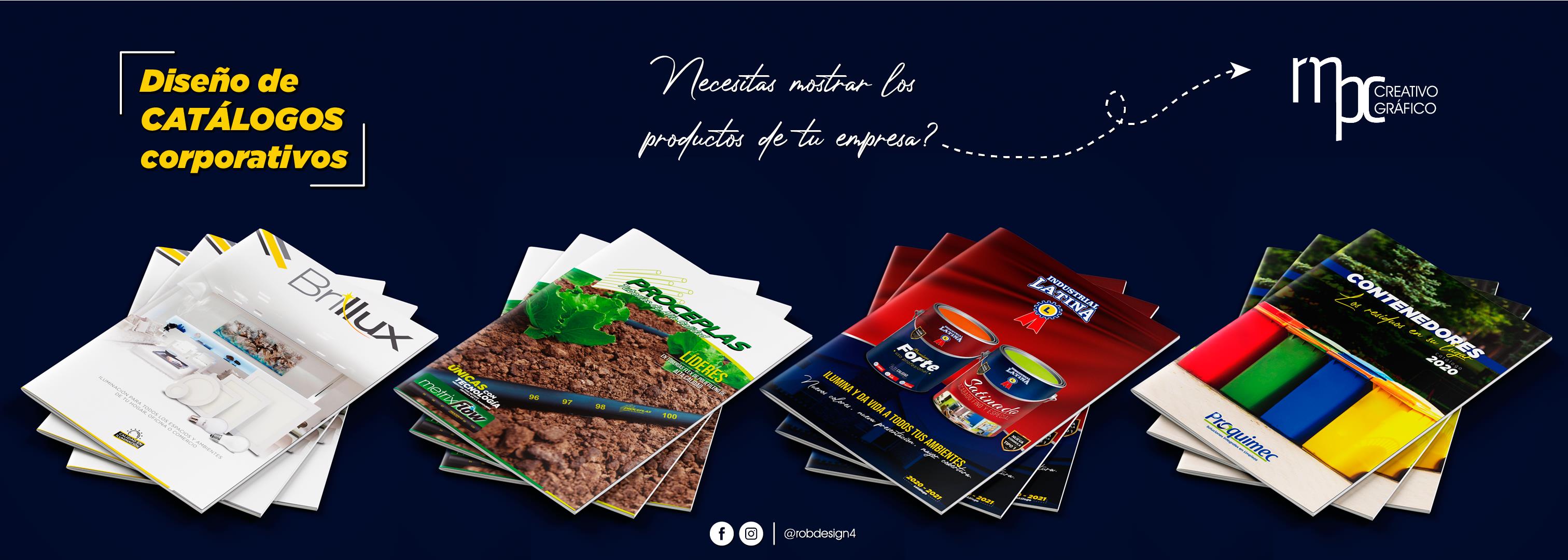Necesitas catálogos para tu... - RMPC Diseñador Gráfico