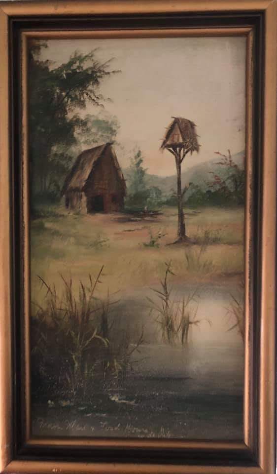 Early New Zealand Artist De Ritz Paintings