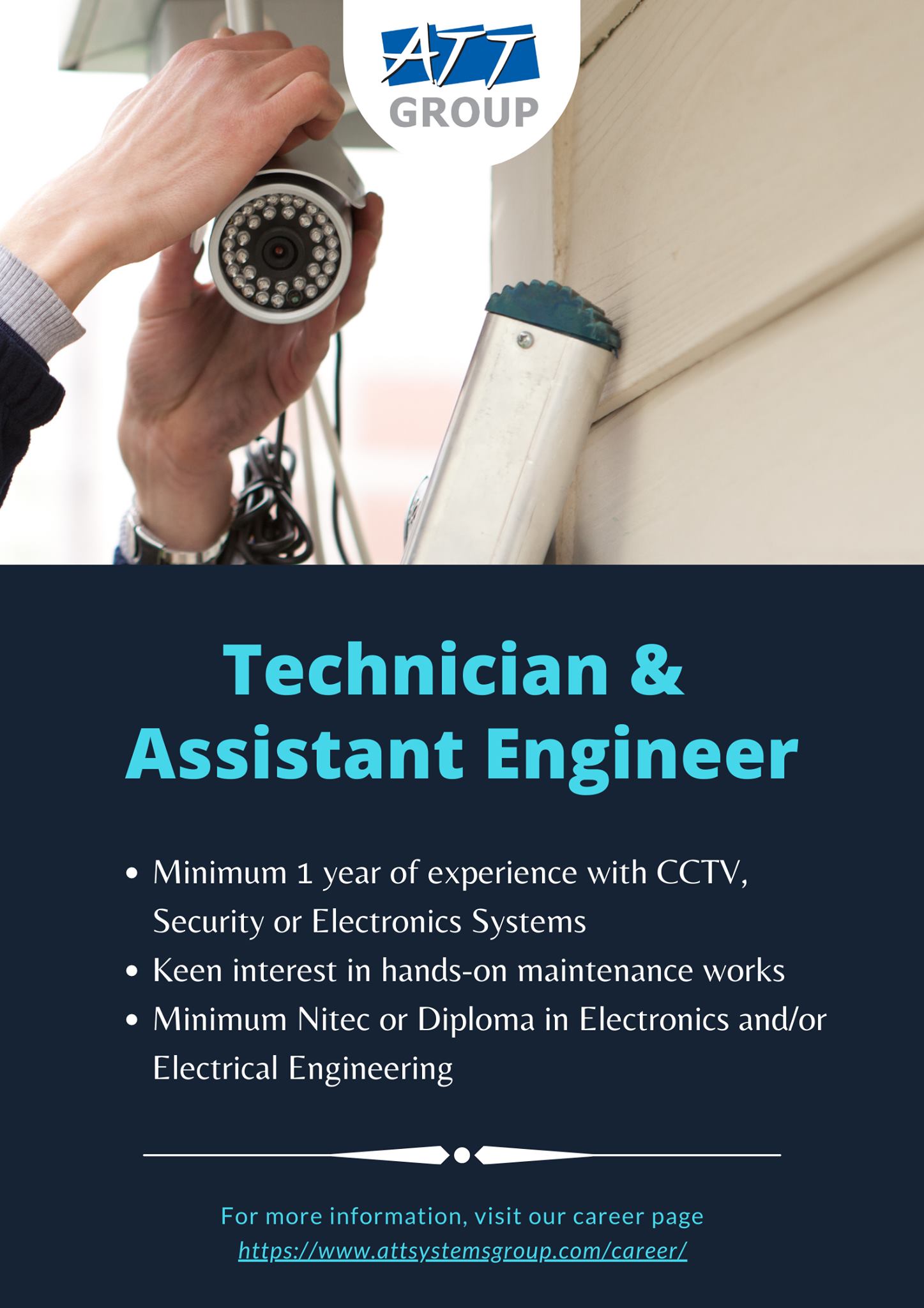 ATT Group - We are looking to hire a Technician and... | Facebook