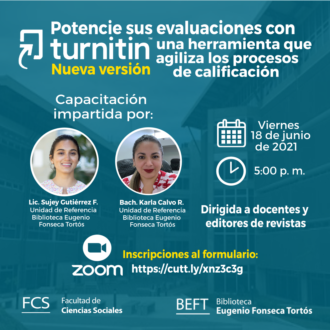 Capacitación en... - BEFT - Biblioteca Eugenio Fonseca Tortós | Facebook