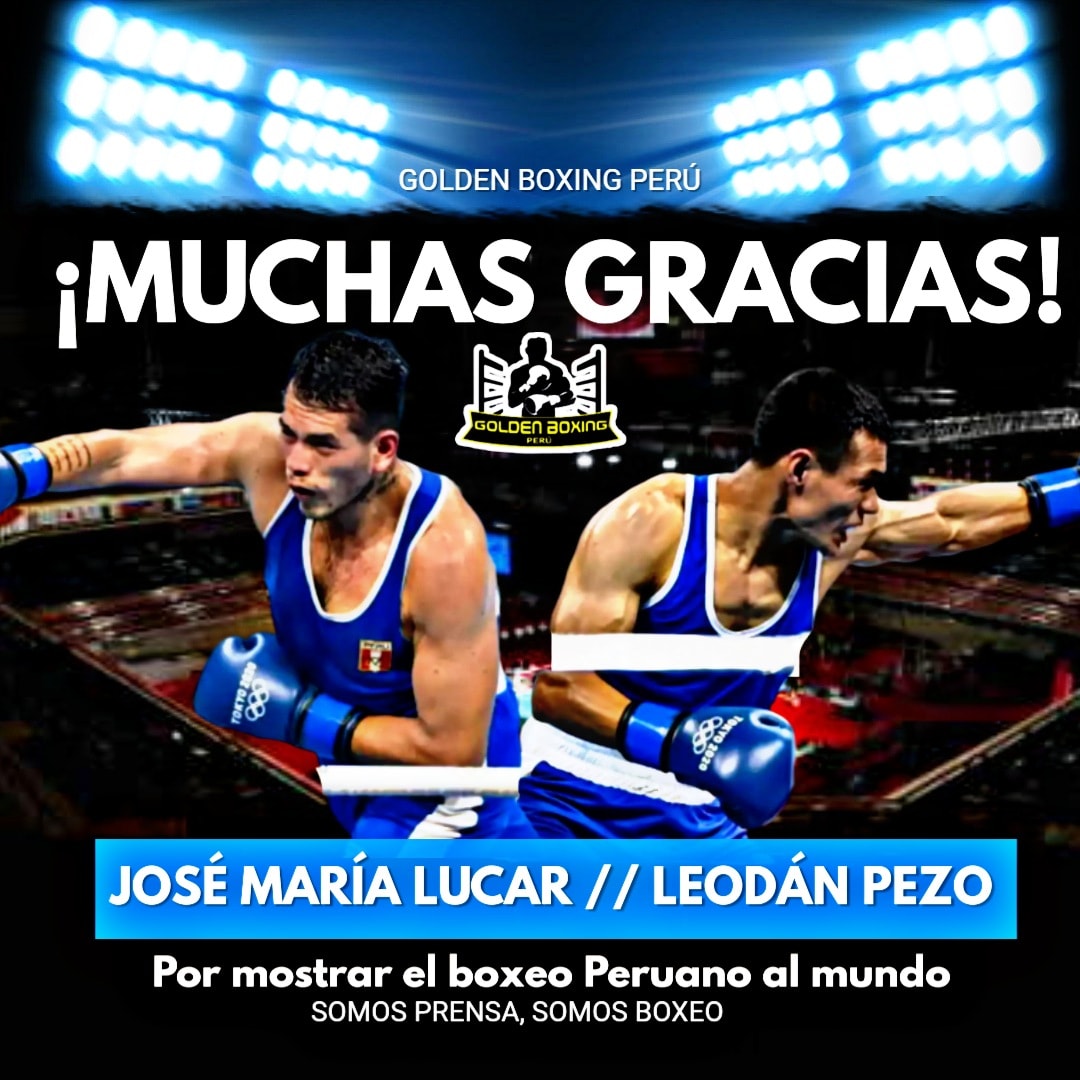 [ MUCHAS GRACIAS] Felicitamos a los... - Golden Boxing Perú