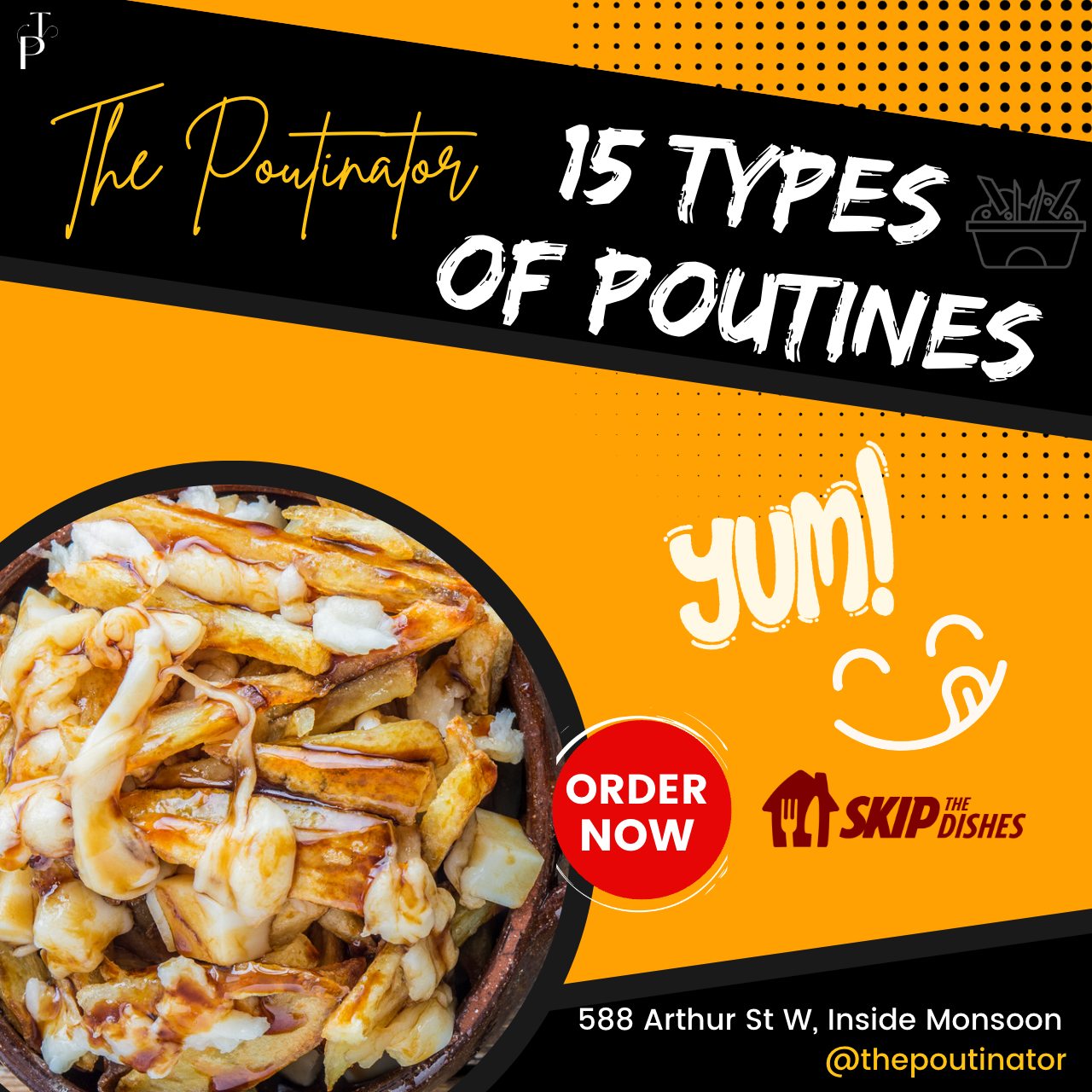 The Poutinator - POUTINES ALERT 🤩🥳 We have 15 types of...