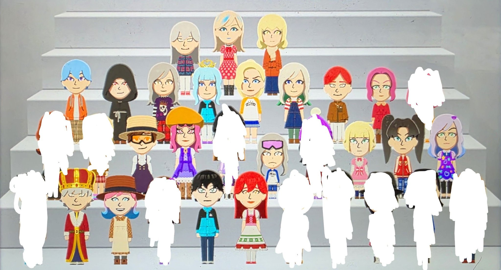 Tomodachi Life Mii characters collection