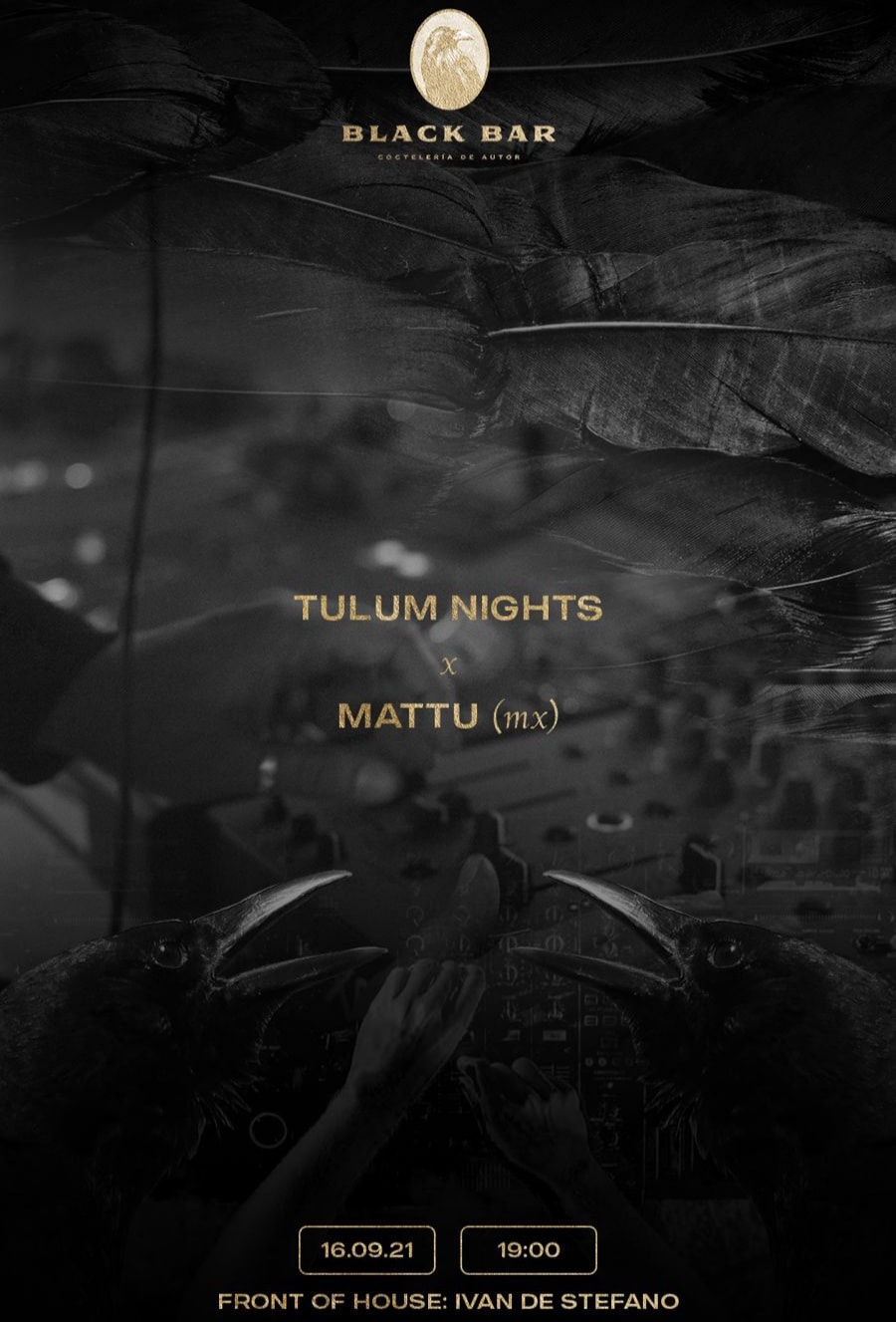 Mattu - Nos vemos mañana jueves 16 de septiembre en Black Bar! 🎊🇲🇽 Dj ...