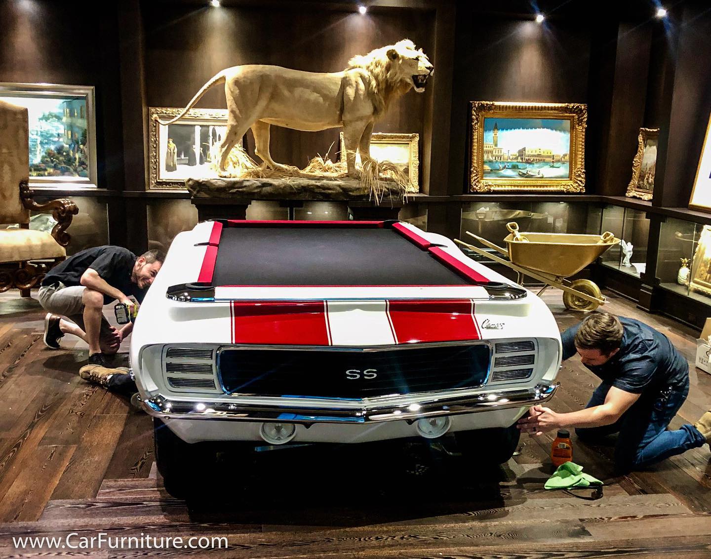 Car Pool Tables - Our team hard at work installing for... | Facebook