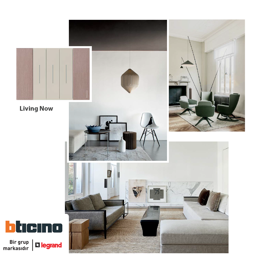 BTicino - Modern mimari ve çağdaş yaşamın yansımaları...