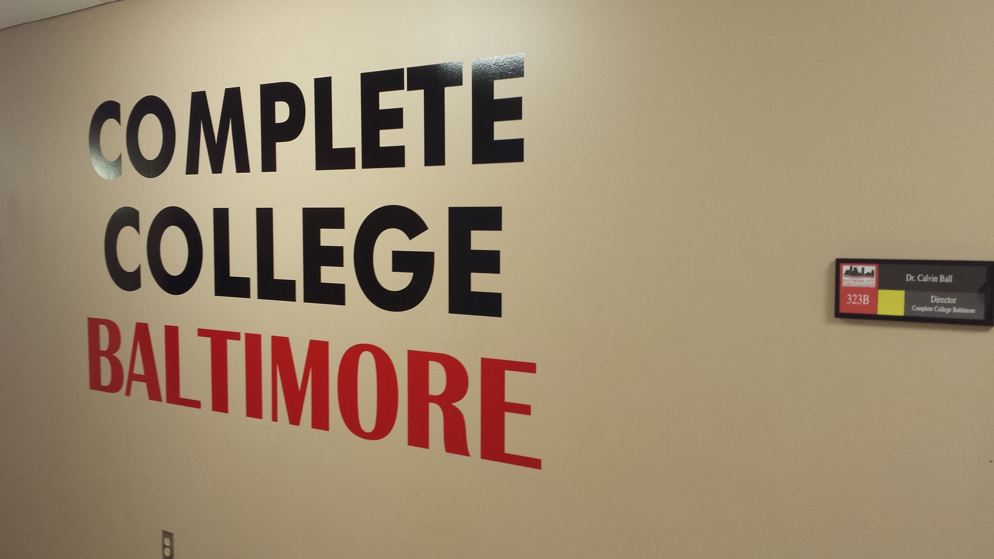 Complete College Baltimore at Baltimore City Community College