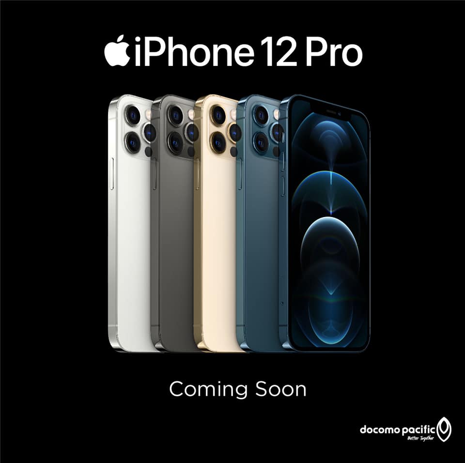 DOCOMO - iPhone 12 Pro and iPhone 12 Pro Max. A14 Bionic, the 