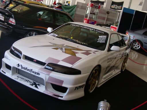 Nissan S14 with R33 and R32 Skyline parts