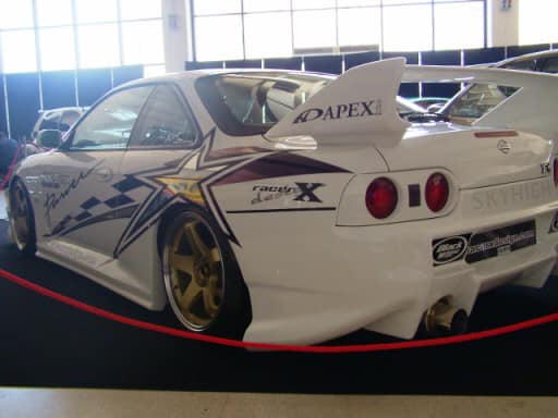Nissan S14 with R33 and R32 Skyline parts