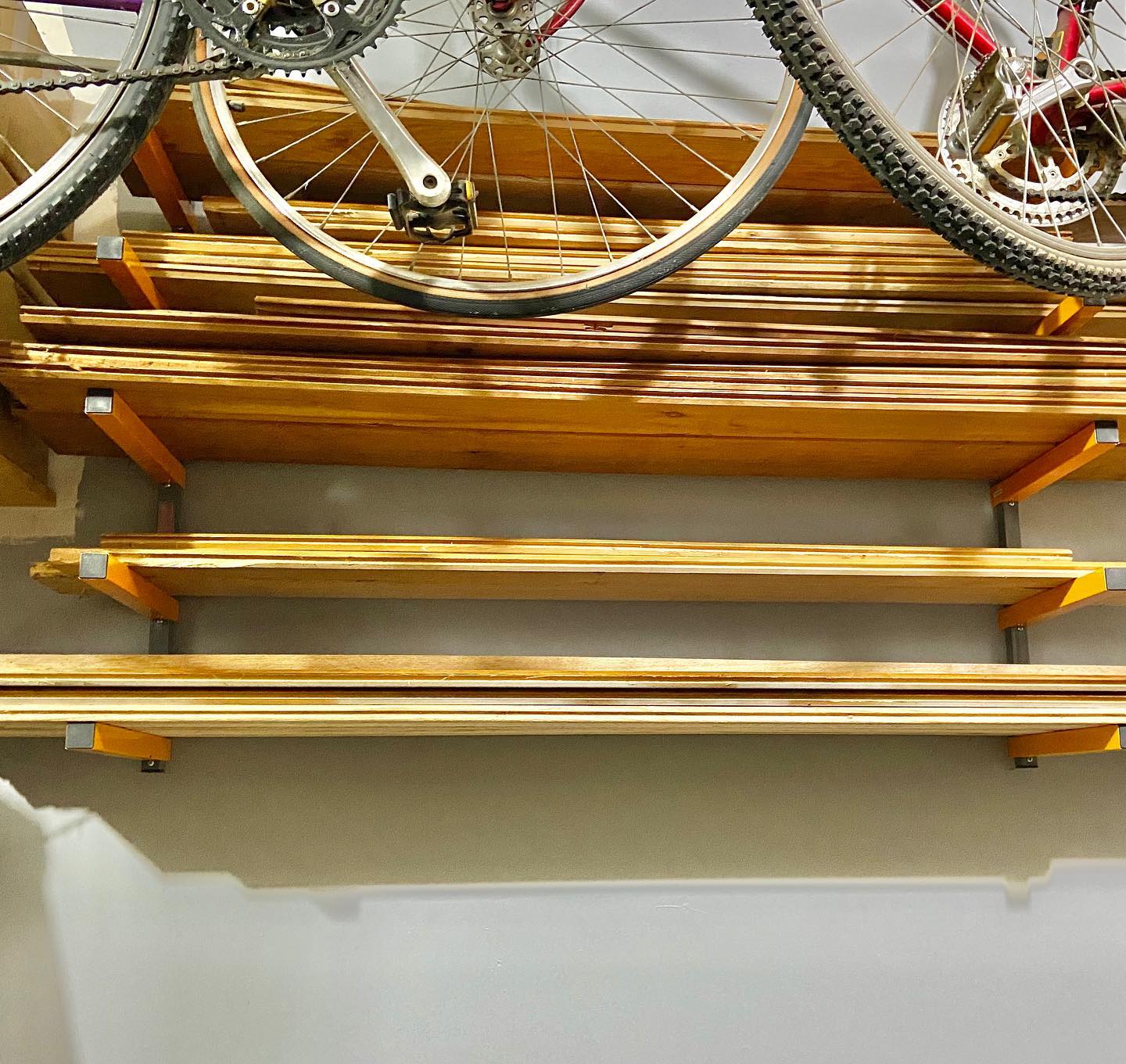 Elegantique - Just installed this AWESOME wood rack in my... | Facebook