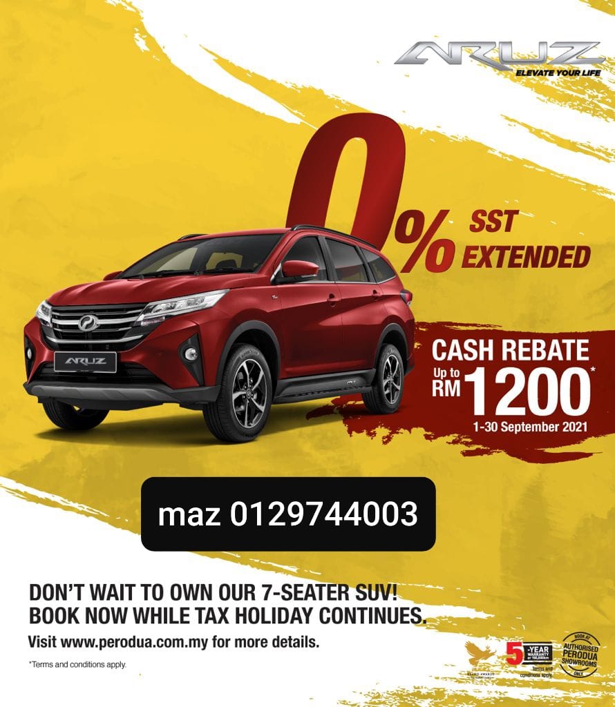 All Models Price Extended Perodua Promotion By Mazlina Facebook