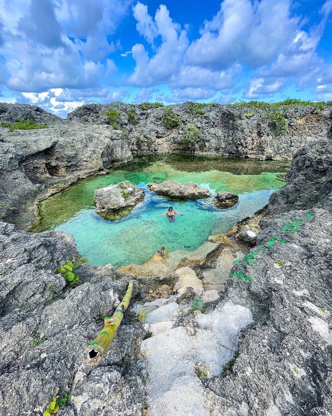 Portland Jamaica - Turtle Bay Cove or what they call the sink hole this ...