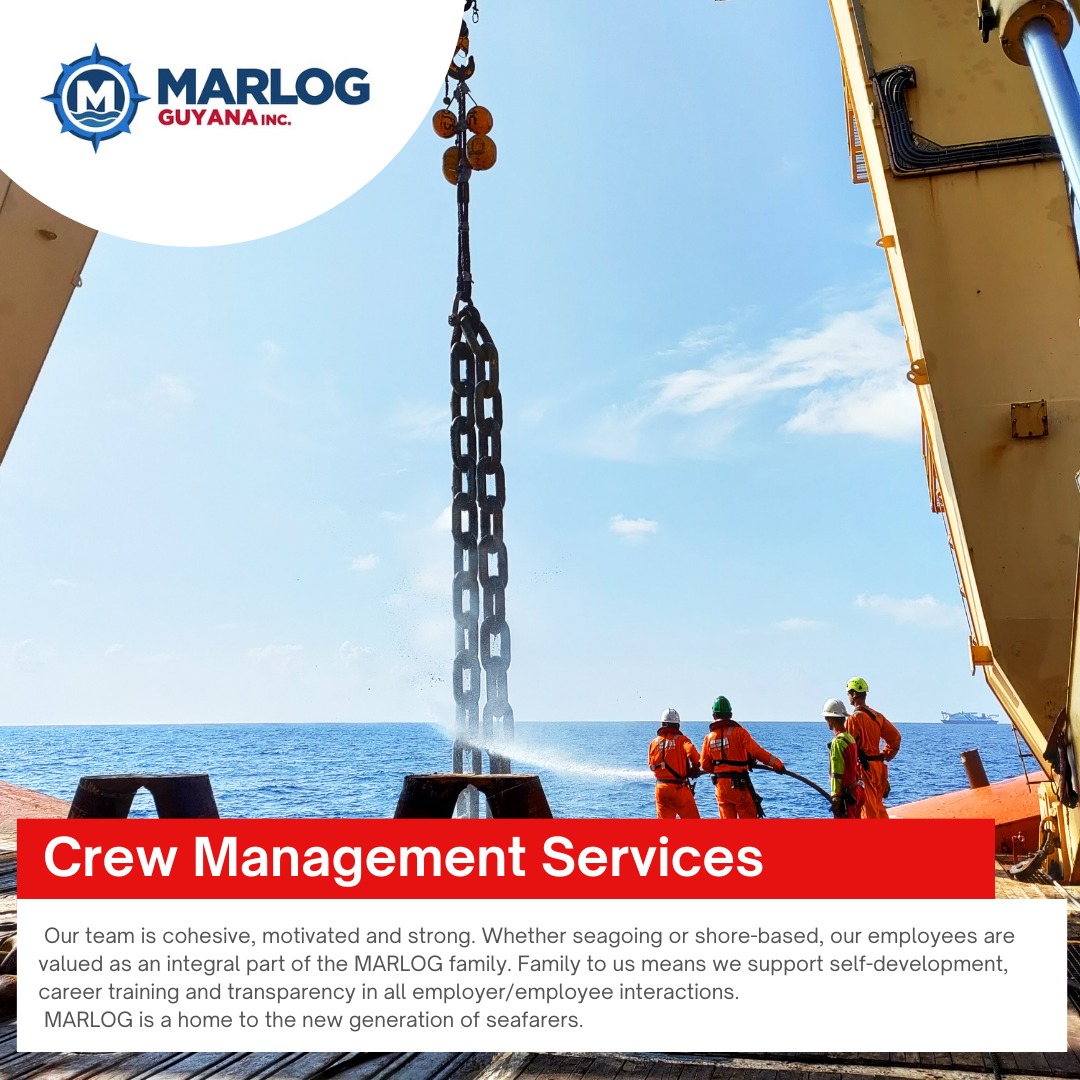 🌊 Whether you're in shipping,... - Marlog Guyana Inc.
