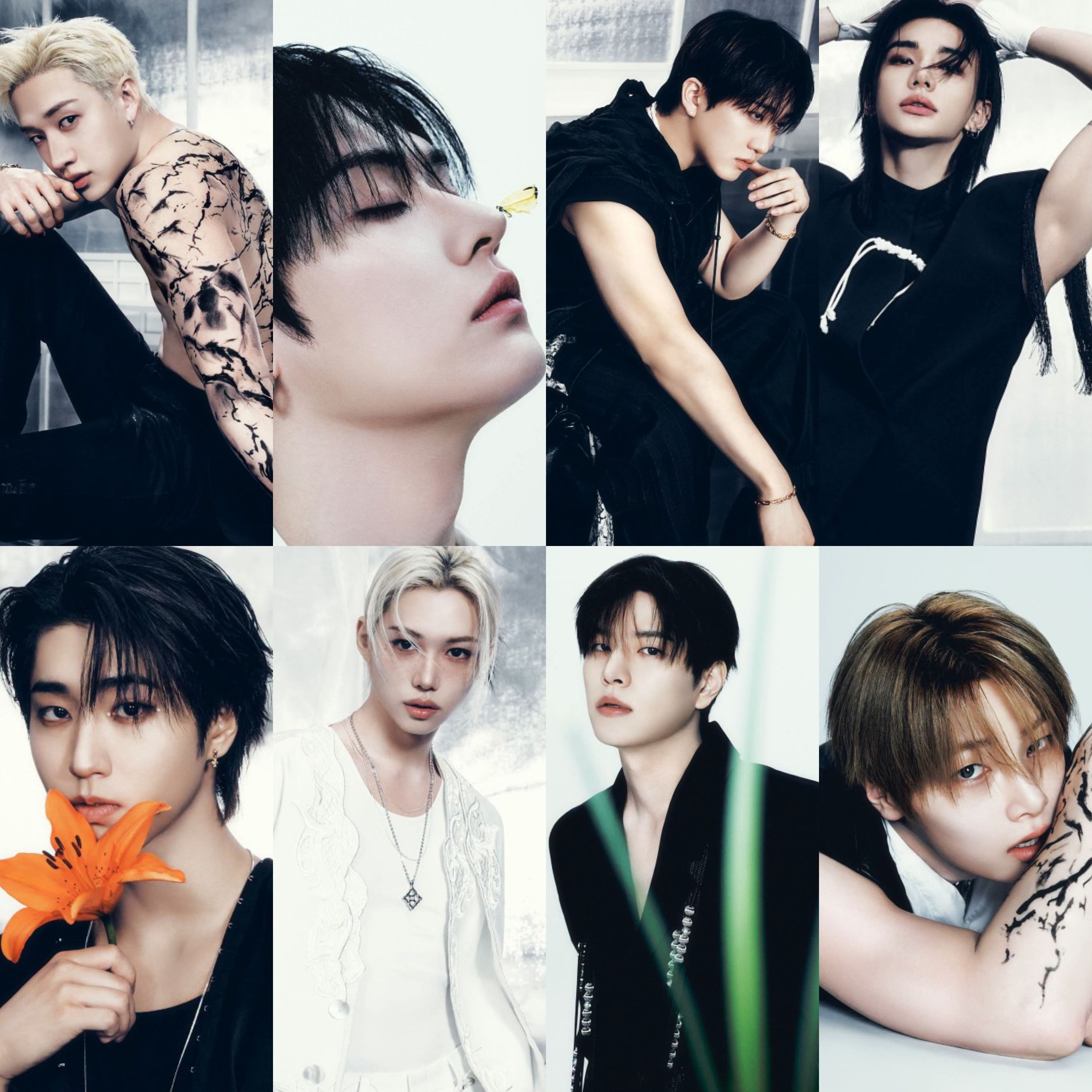 💙 Stray Kids with their Junior Groups, Xdinary Heroes & KICKFLIP !!