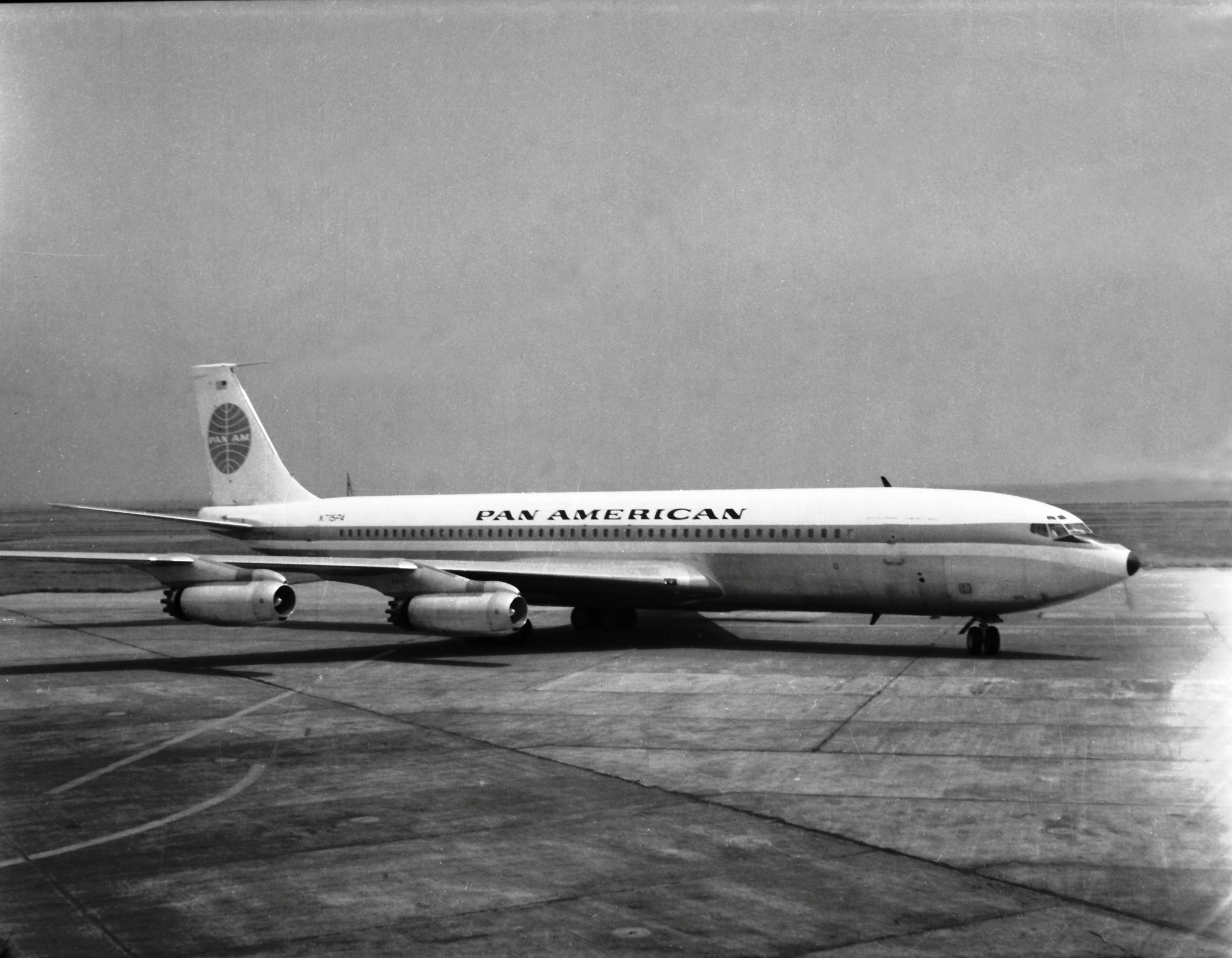 【ブリキ】PAN AM P707PAボーイングモデル 日本製 ブリキ】PAN AM P707PAボーイングモデル 日本製