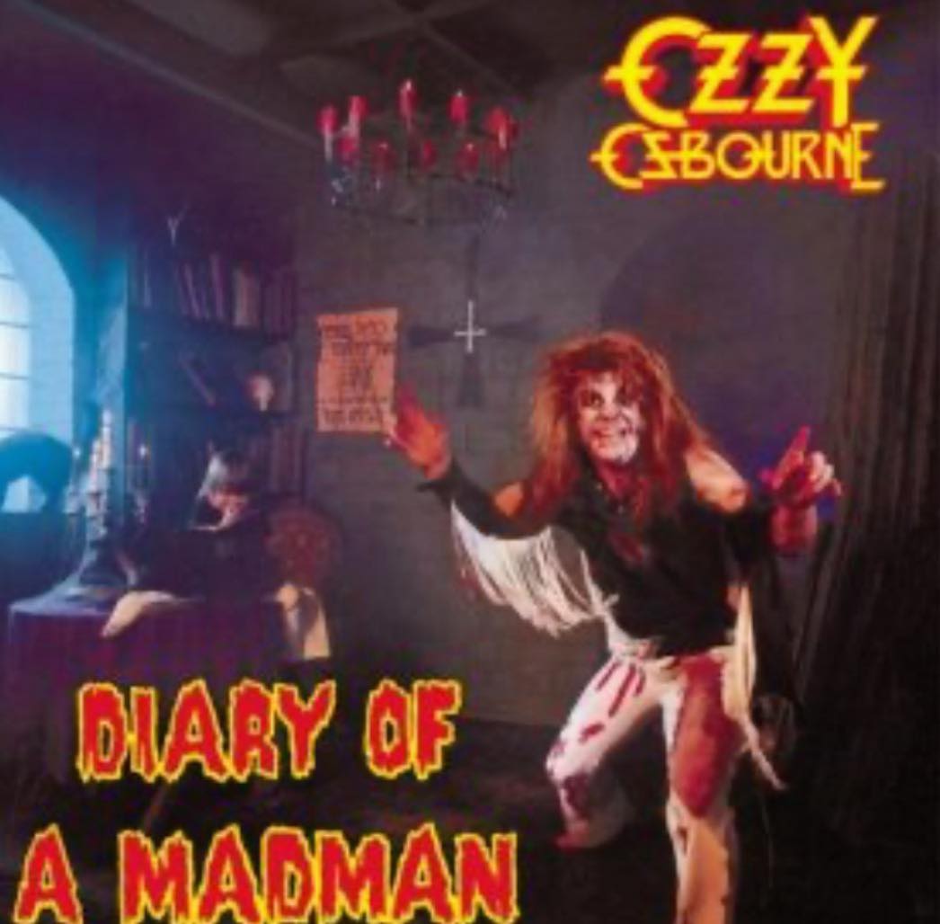 Ozzy Osbourne Diary Of A Madman 1981 Jet Reissue