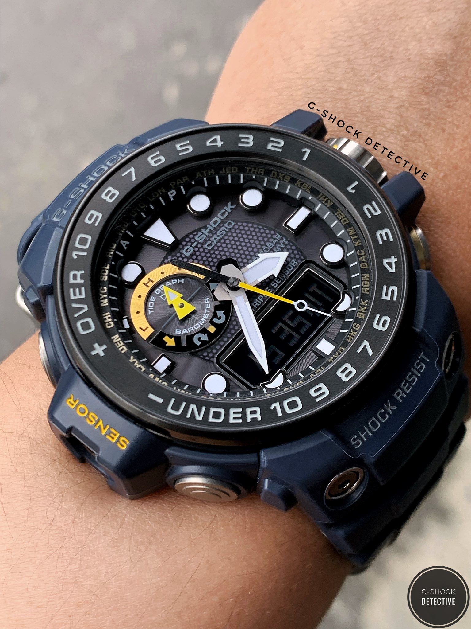 G-Shock Gulfmaster GWN-1000NV-2A watch for sale