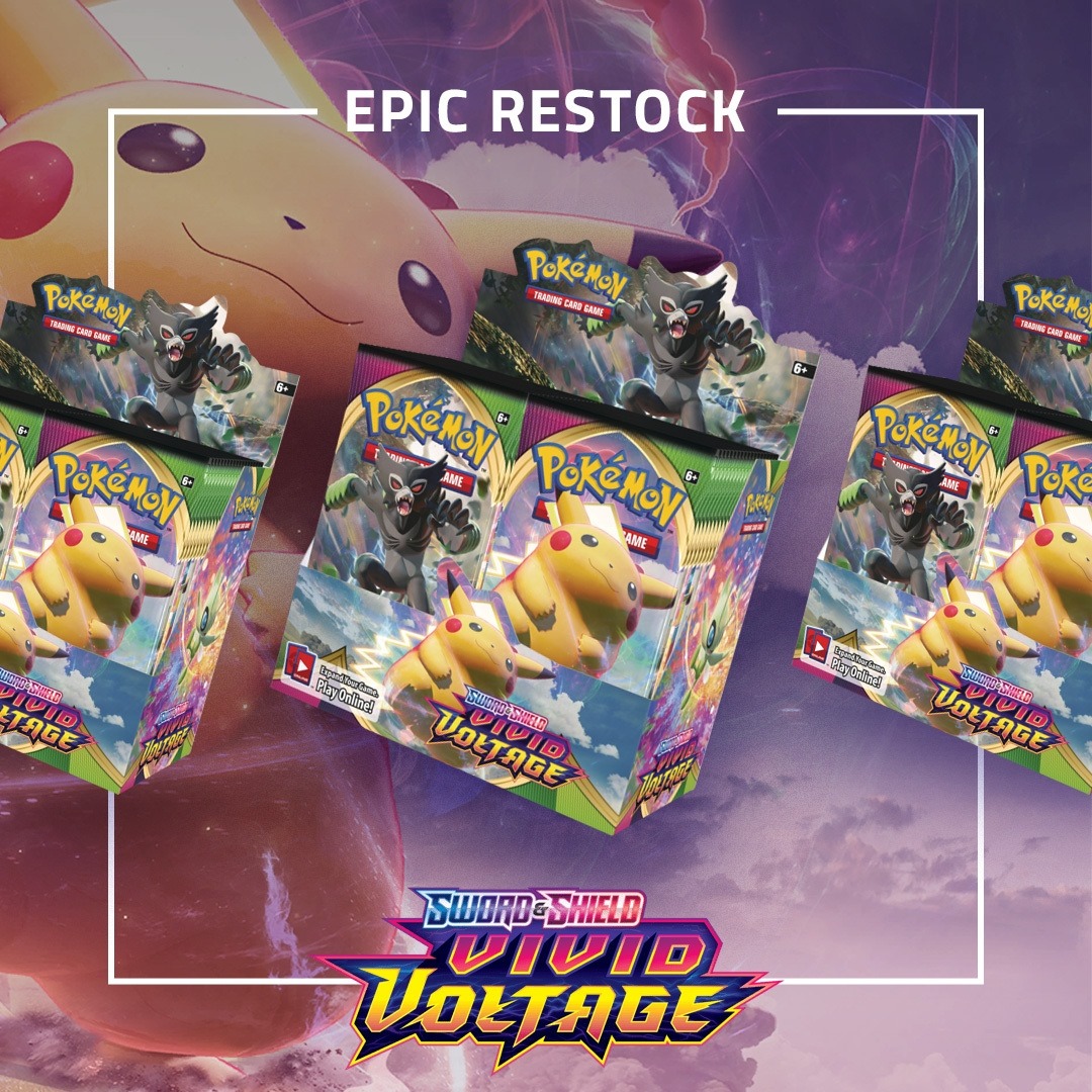 vivid voltage booster box restock Perfect Order Get ready to Build  HOT Pokmon RESTOCK! We