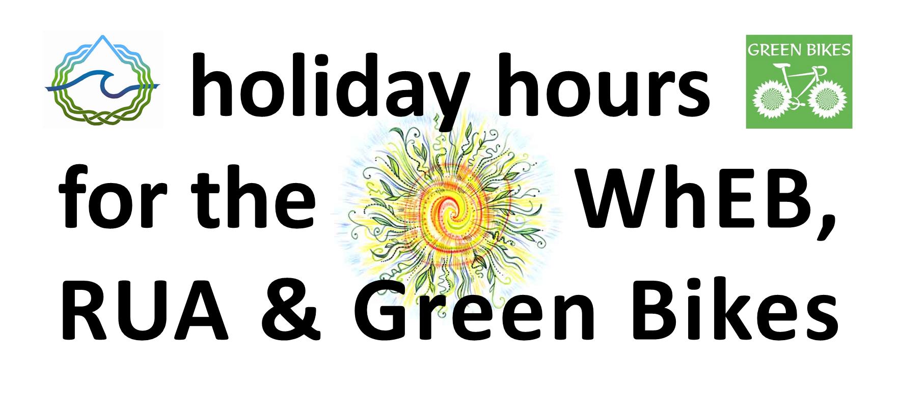 The WhEB and RUA are closed from... - Sustainable Whanganui