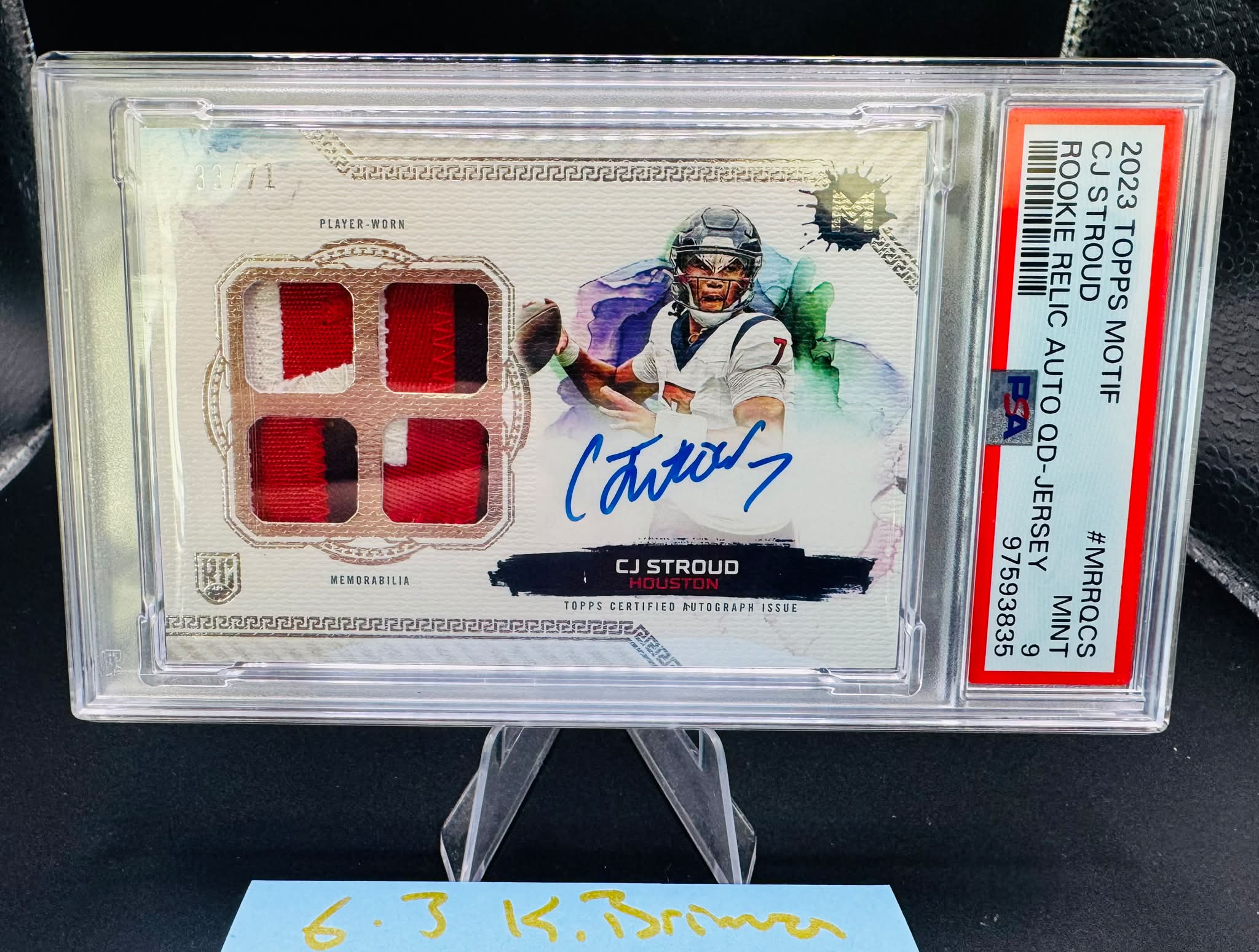 ?C.J STROUD RPA!!?