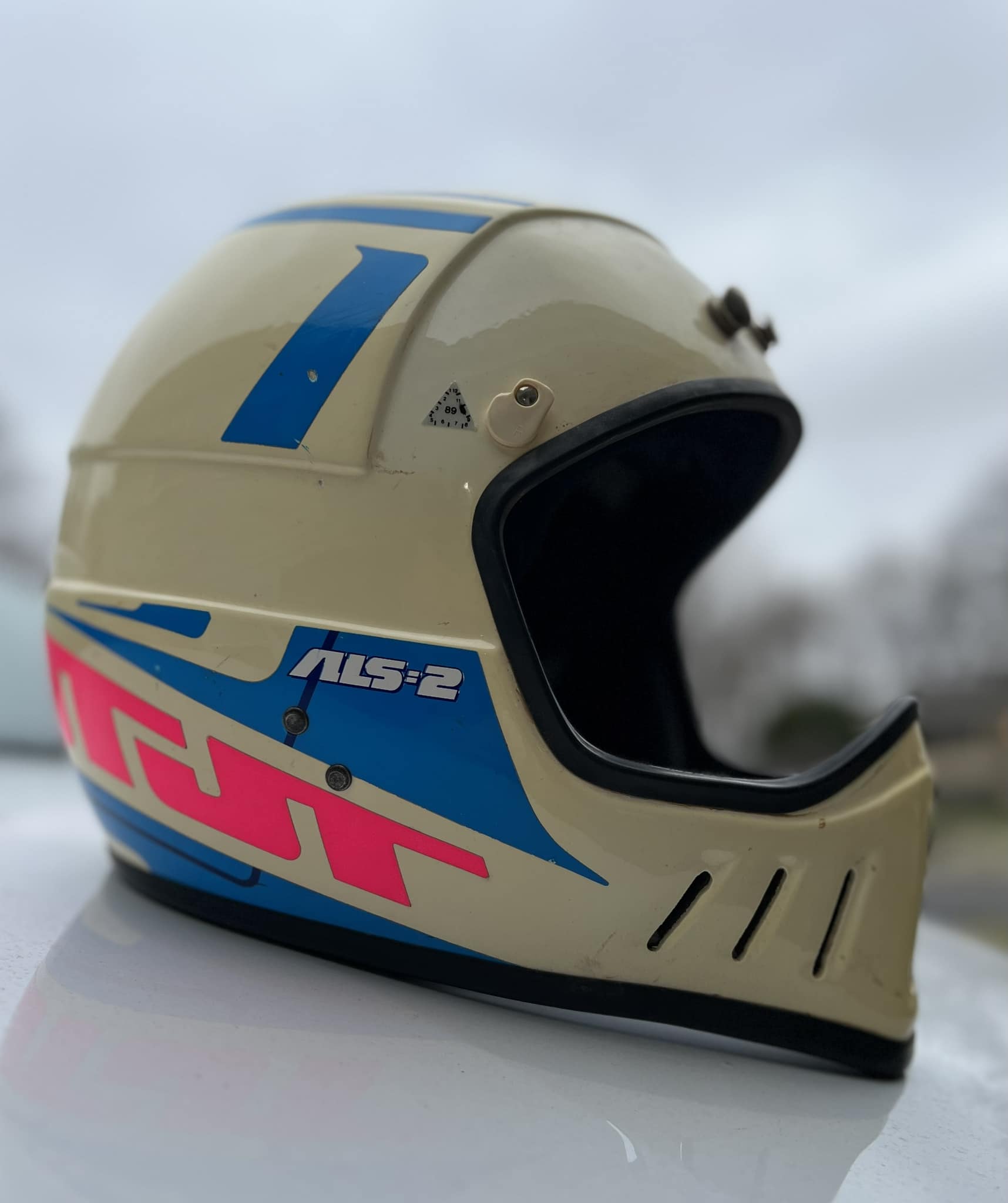 JT Racing USA helmet box for sale