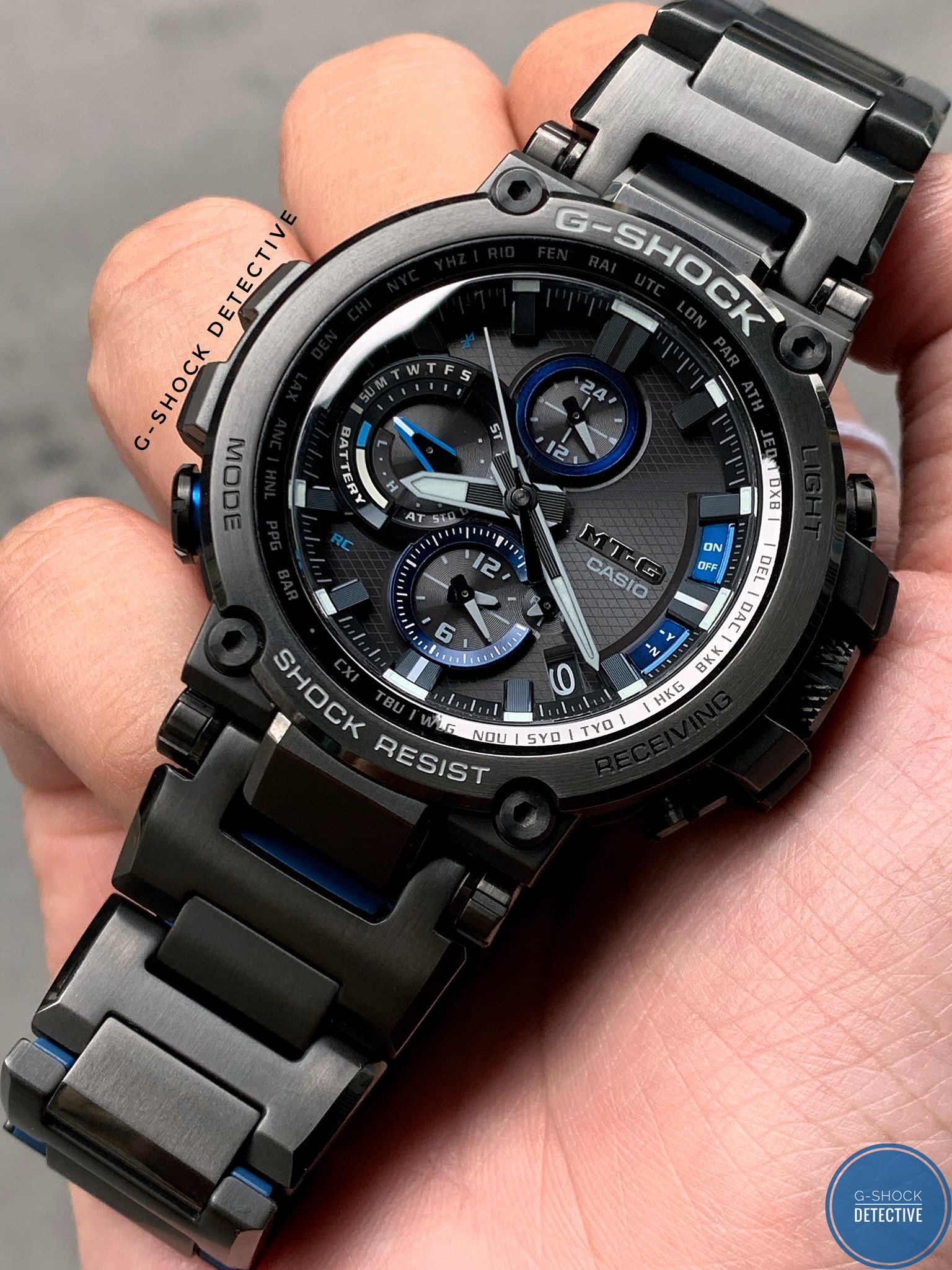 Casio G-Shock MTG-B1000BD-1A metal-twisted watch for sale