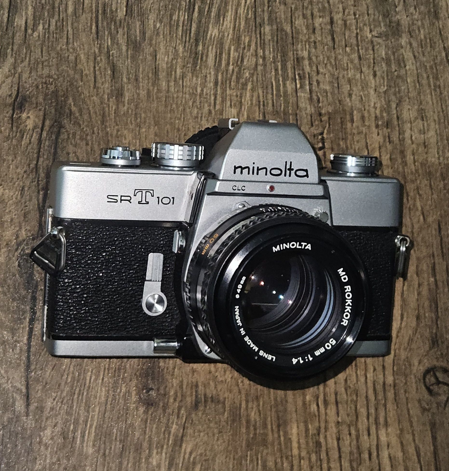 Minolta SR-7 camera sparks love for photography