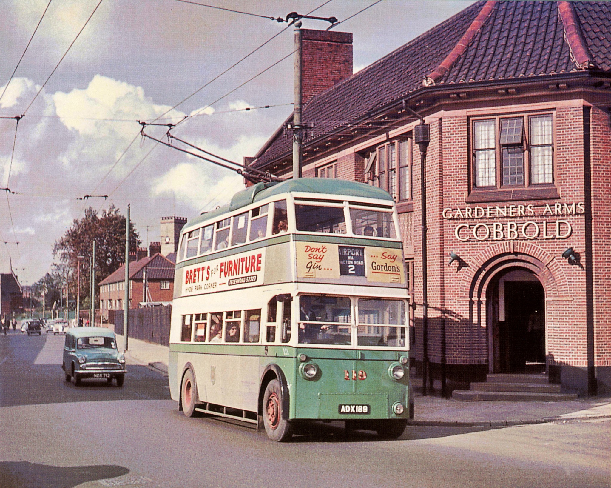 Friends of Buses and Coaches | FWX 914 - a 1948 Sunbeam F4 branded here ...
