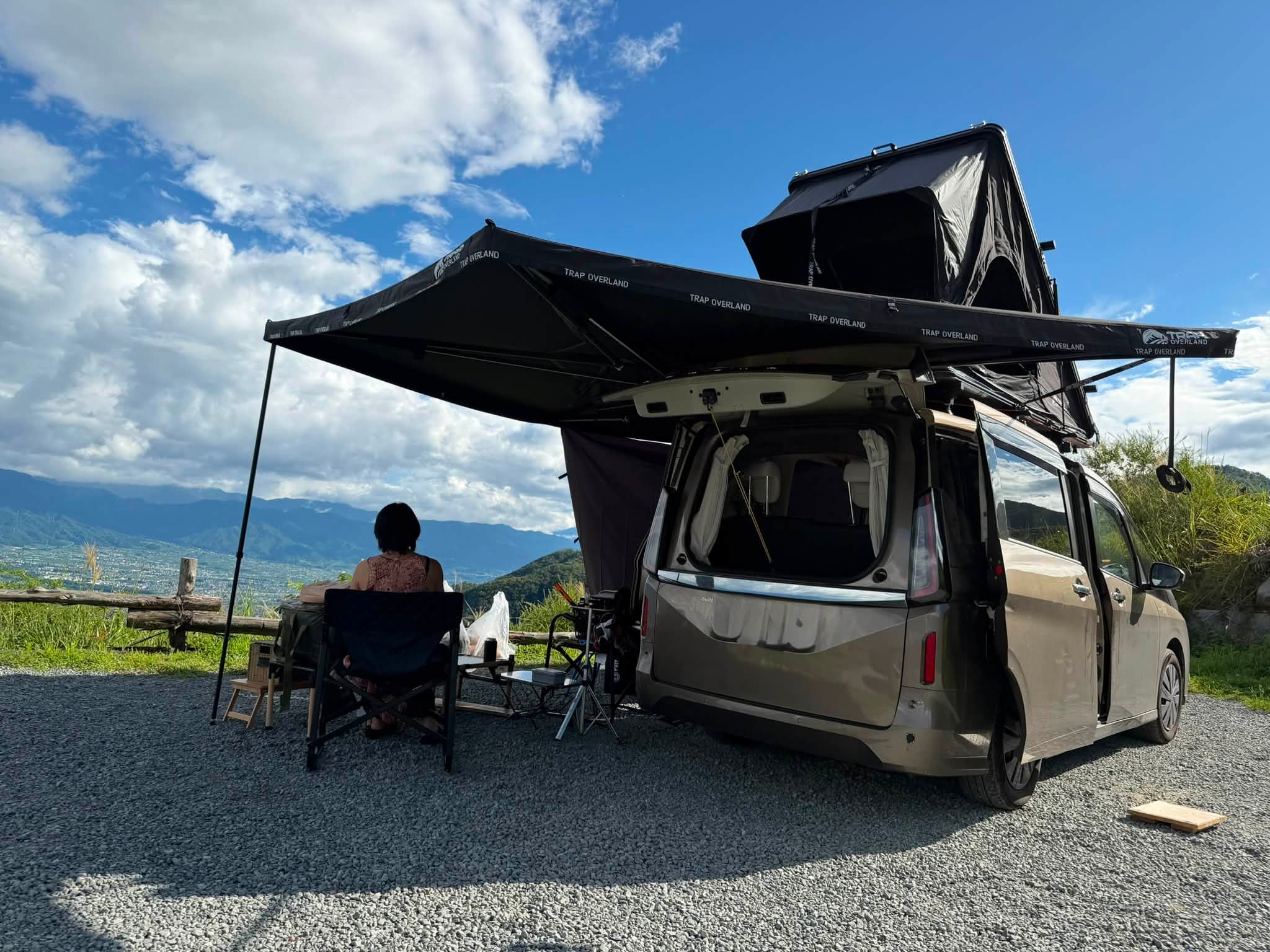 【未使用】チムニー ワンポールテント ハングリージャックス 前回と同じ東神楽のキャンプ場にて1泊🏕 去年の秋に格安で買った