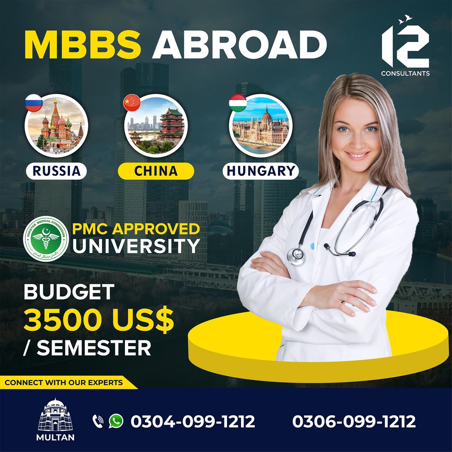Twelve Consultants - Multan - Admissions are open in Hungarian ...