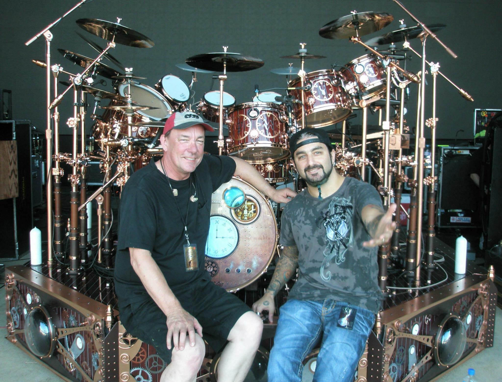 Neil Peart & Mike Portnoy DVD２個　セット 輸入盤 It absolutely breaks my heart to pieces to get the news of the