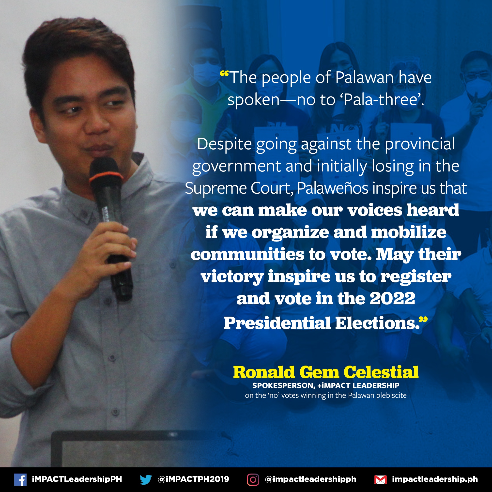 'WE CAN MAKE OUR VOICES HEARD' iMPACT... - iMPACT Leadership | Facebook