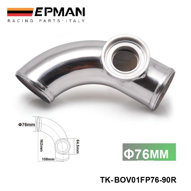 Red Billet Aluminum Type-RS Turbo Blow Off Valve With 2.5" Flange Pipe Kit