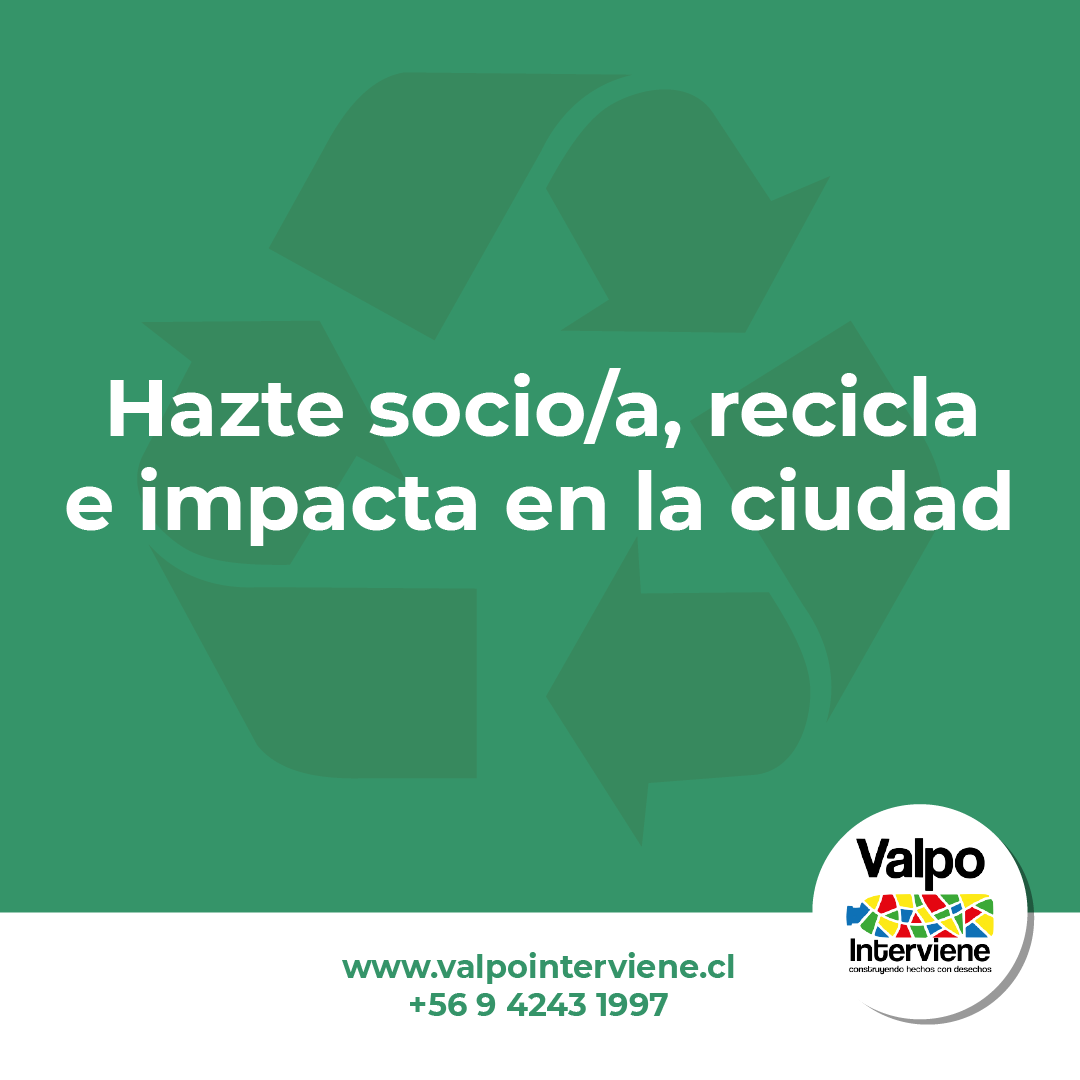 👉¿Sabías que al reciclar con nosotros... - Valpo Interviene
