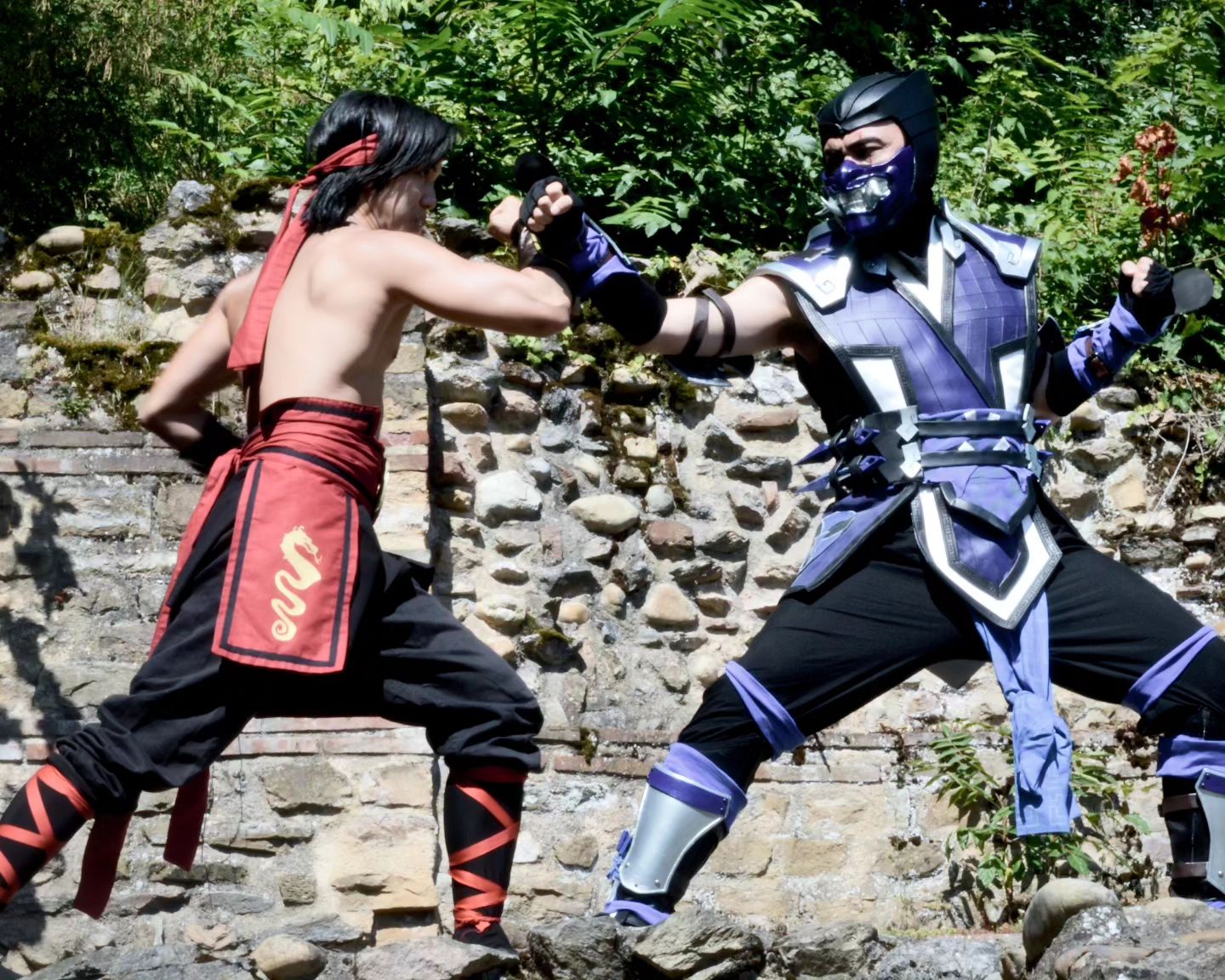 Costume Cosplay Mortal Kombat Liu Kang Uomo - Tuta Deluxe Taglia XL