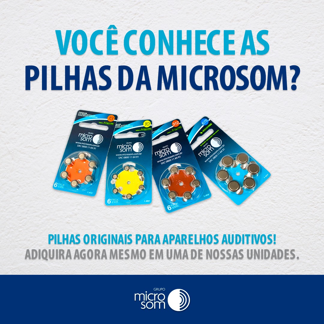 Microsom Itu - Você conhece as pilhas da Microsom?...