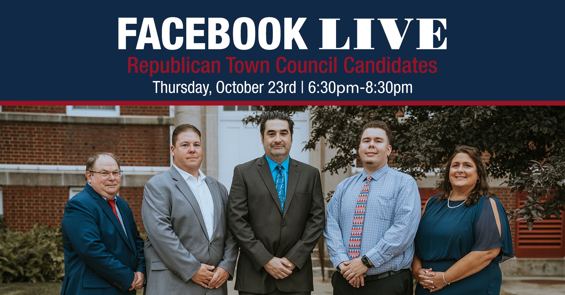 FB Live with Republican Town Council Candidates