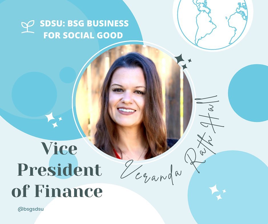 Business For Social Good SDSU - Coming next is Amanda Rath Hall. 🌍 She ...