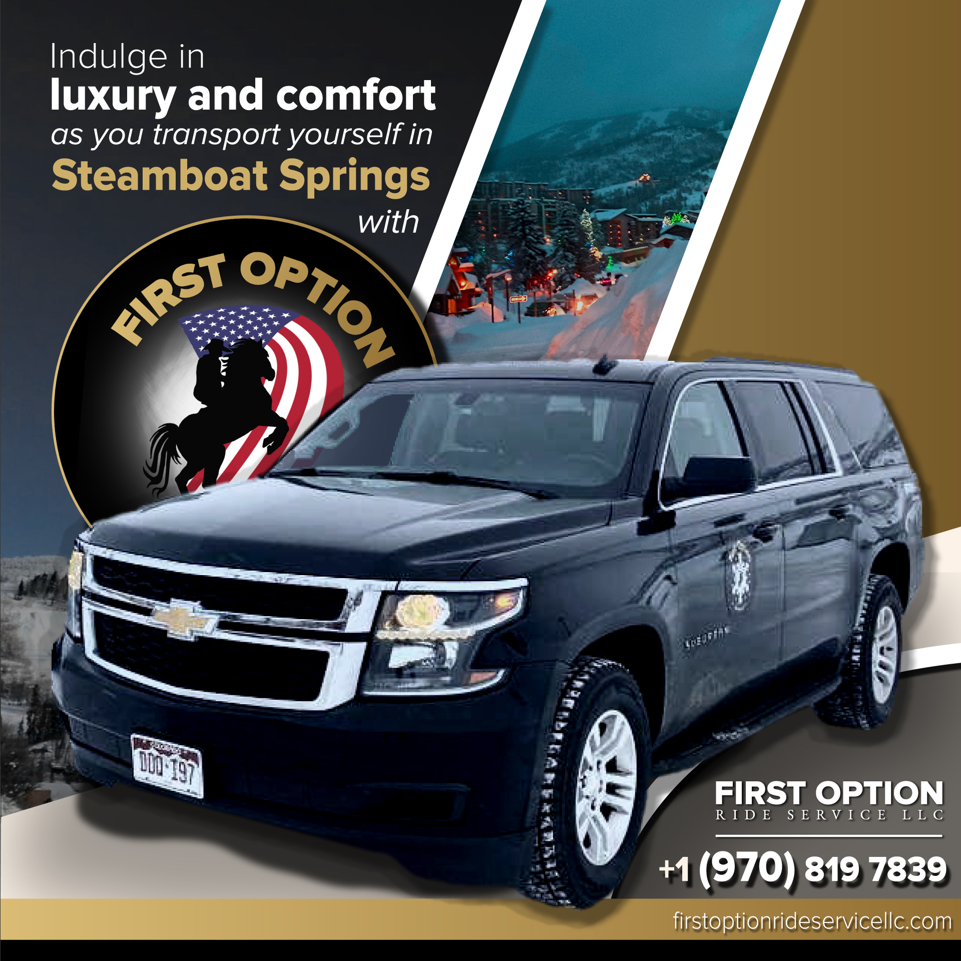 First Option Ride Service LLC | Steamboat Springs CO