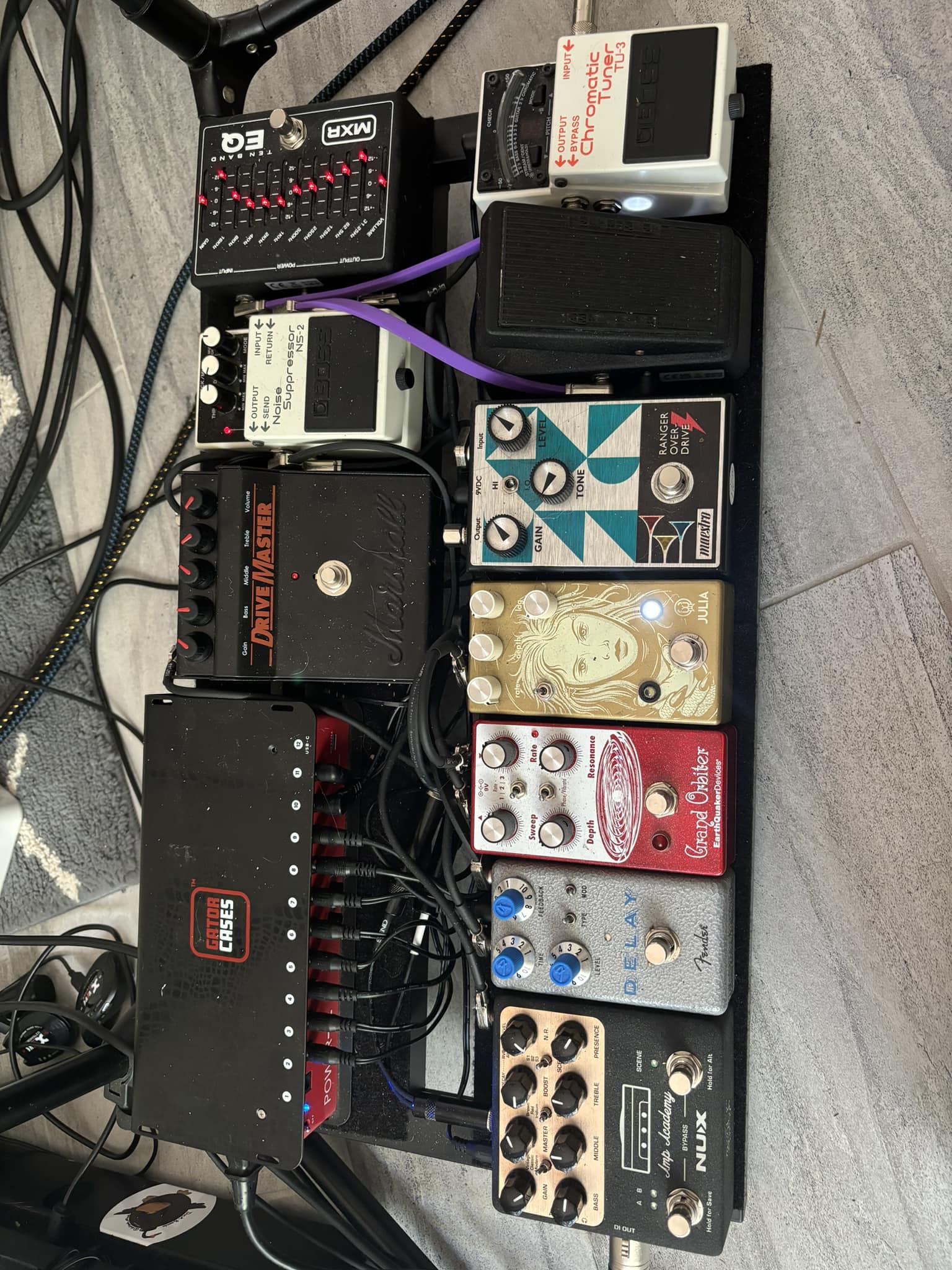 What changes would you make to this Strymon pedalboard signal chain?