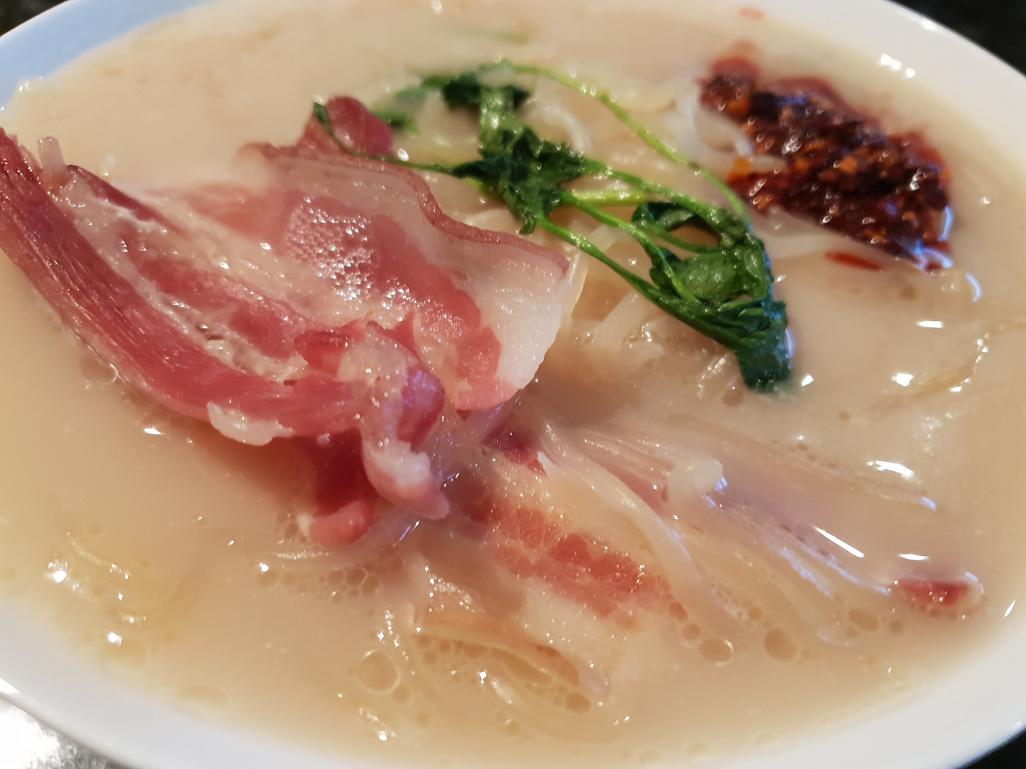 Mimiko - Low Calorie Pumpkin Ramen (gluten-free) #日本豚骨南瓜蒟蒻麵 #97大卡 Local ...