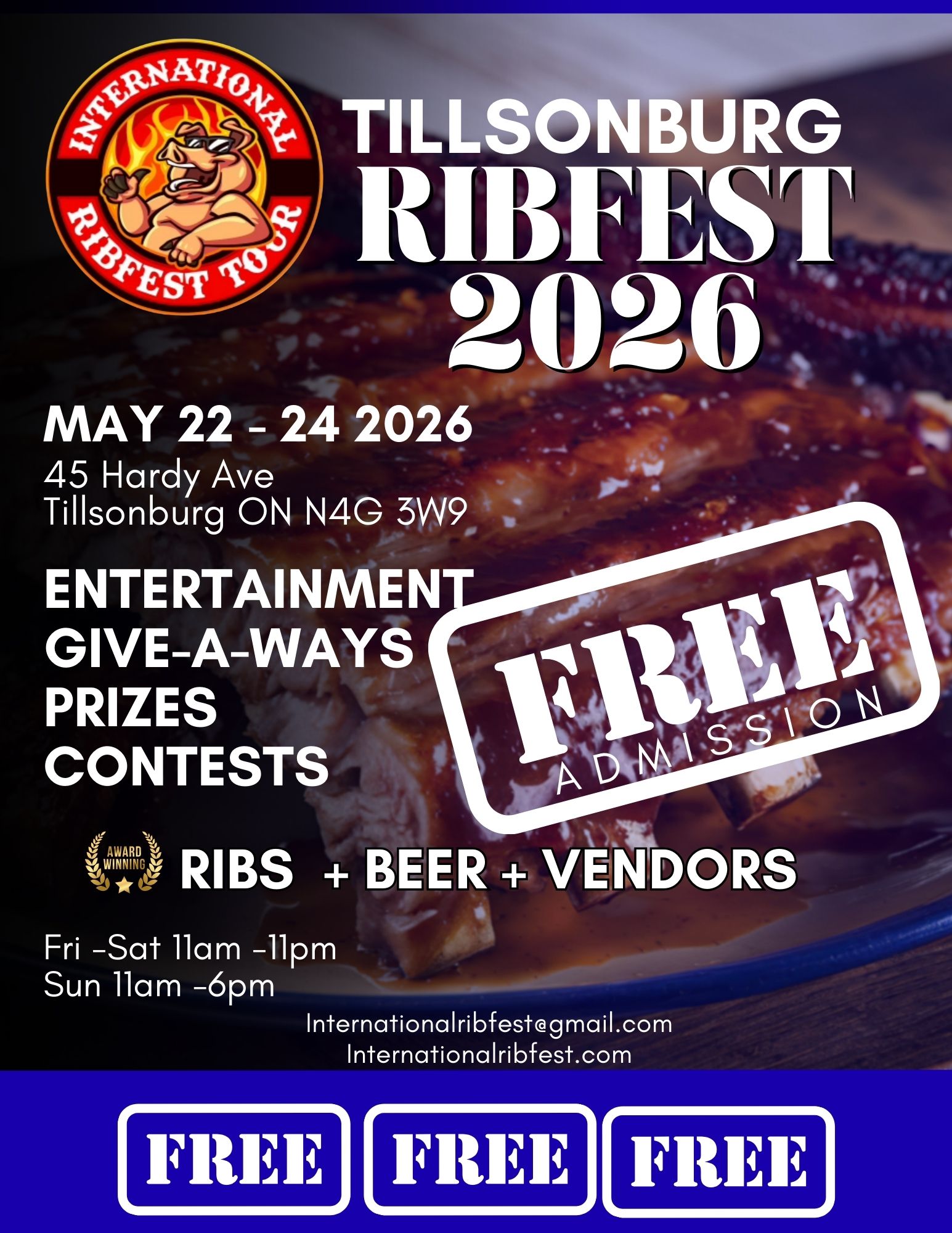 Tillsonburg Ribfest 2026