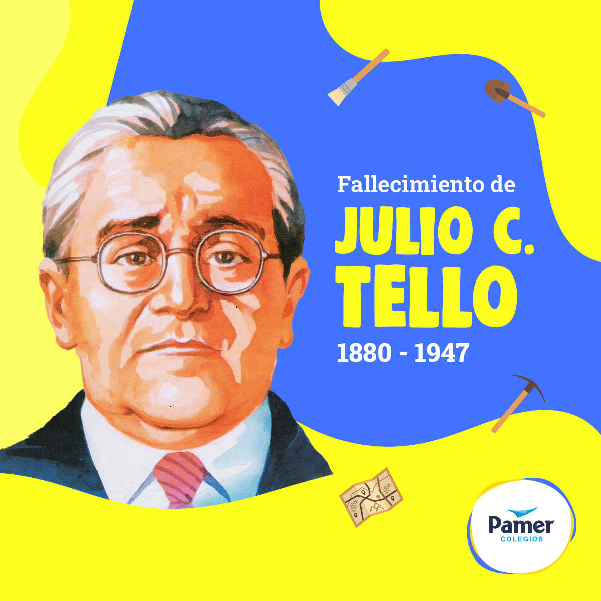 PAMER COLEGIOS - Hoy conmemoramos la trayectoria y vida de Julio César ...